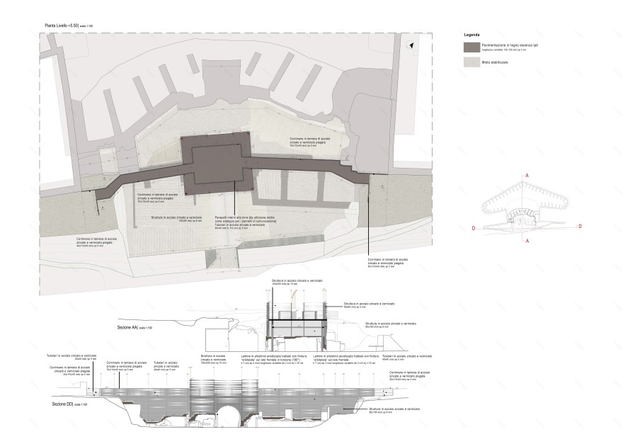 废墟中的重生 | 意大利 Ferrara 城墙公园考古重建-12