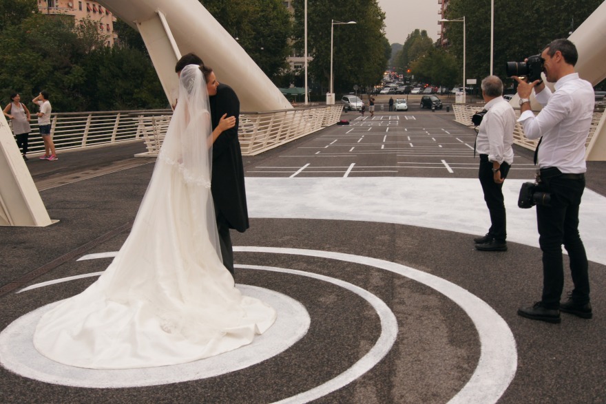 白色桥梁公共艺术装置(Di Ponte in Bianco)-9