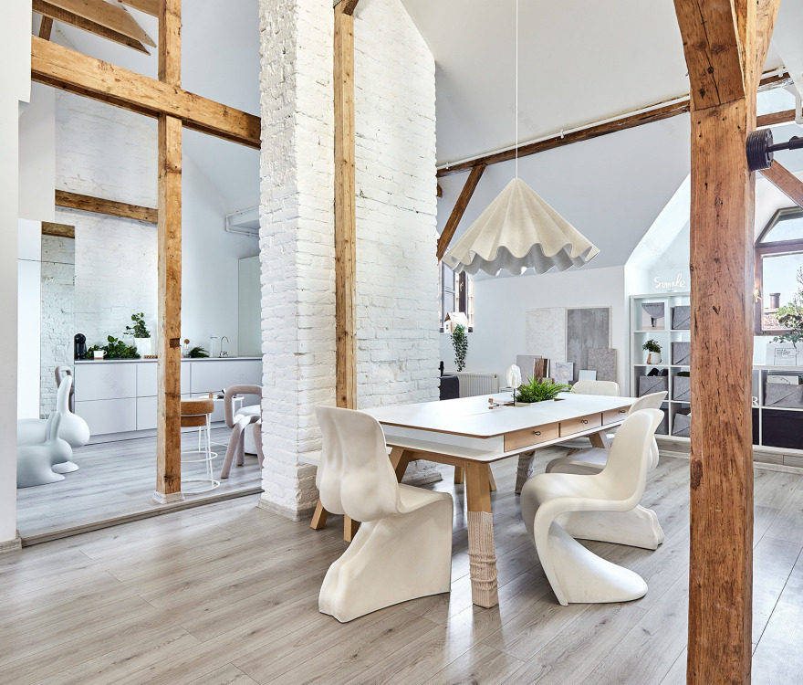 首都中心老屋变身创意工作室 | Dofinteriors Office-1