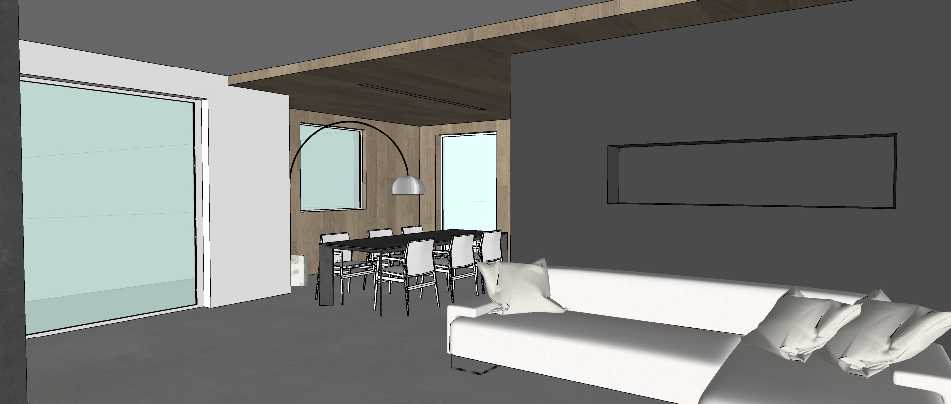 Progetto di Ristrutturazione e arredo di una villetta su due piani ad Osimo AN-27