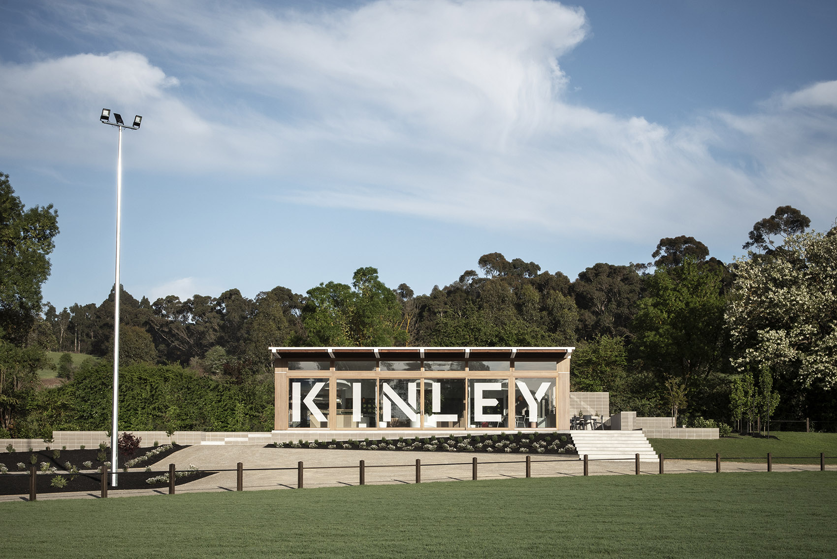 Kinley板球会所，澳大利亚/木板条表皮之下的简洁体量-7