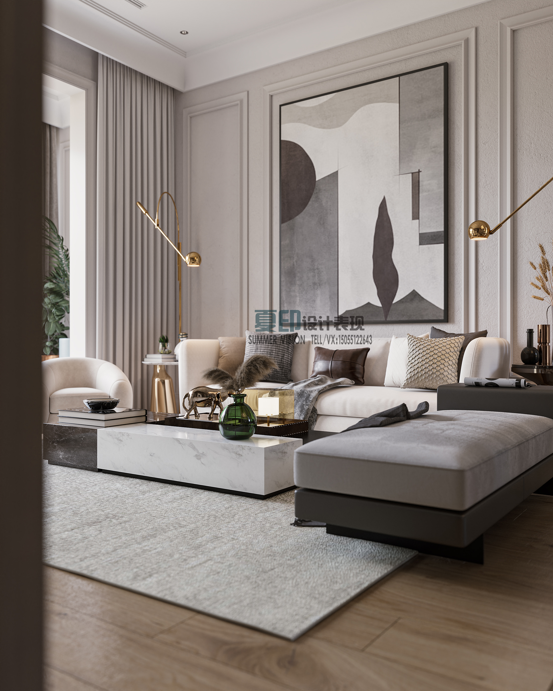 四季荣枯缘山林丨夏印设计表现-22