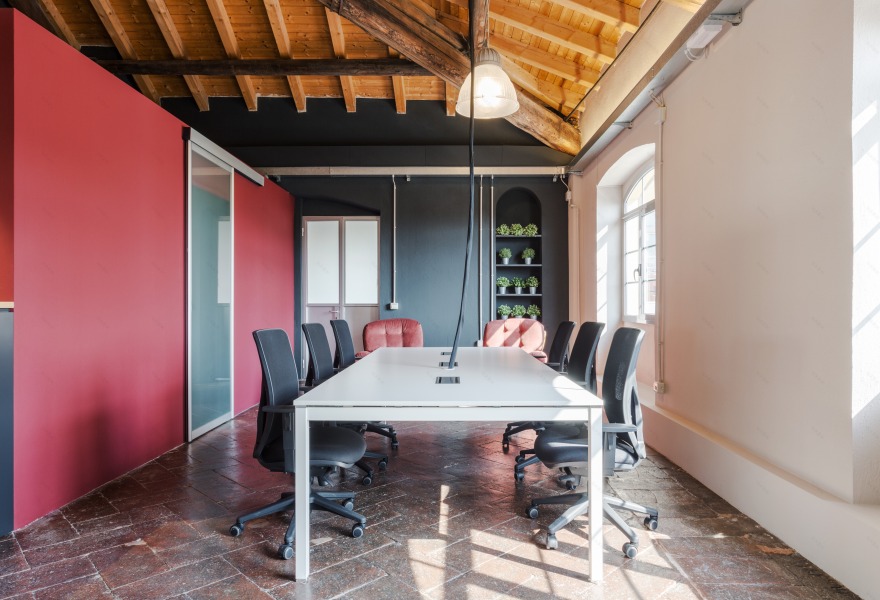 米兰工业风办公室设计-15