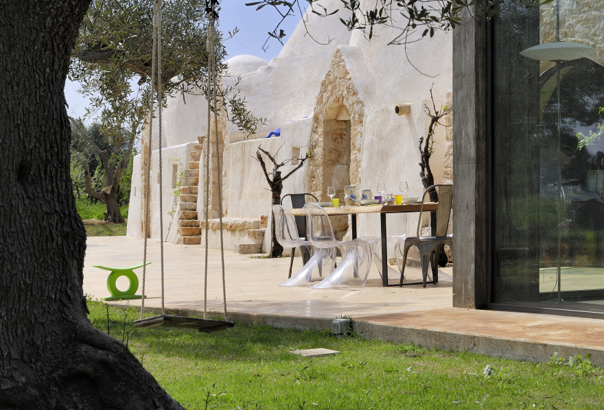 意大利乡村别墅,玻璃立方体与传统土屋的完美融合-28