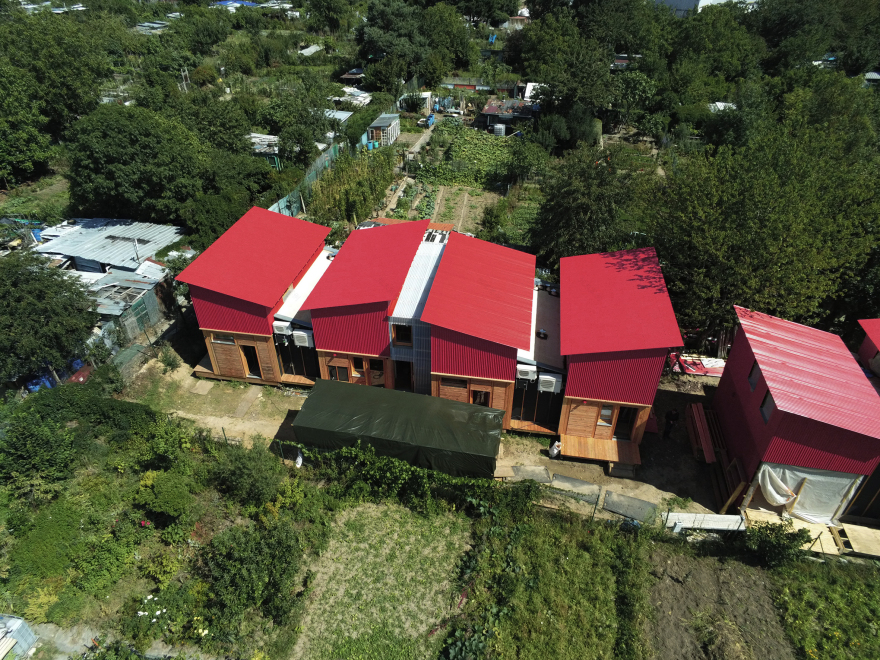 临时居住空间的绿色创新实践——法国 Stains 社区家园项目-6