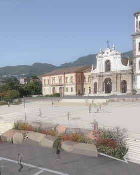 Francesco Catena丨广场丨Riquaificazione Piazza San Francesco - Cava De Tirreni
