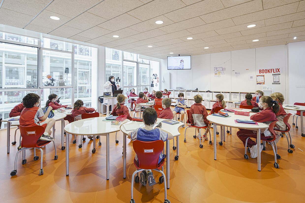 英国学校阿朗戈校区教室翻新设计-19
