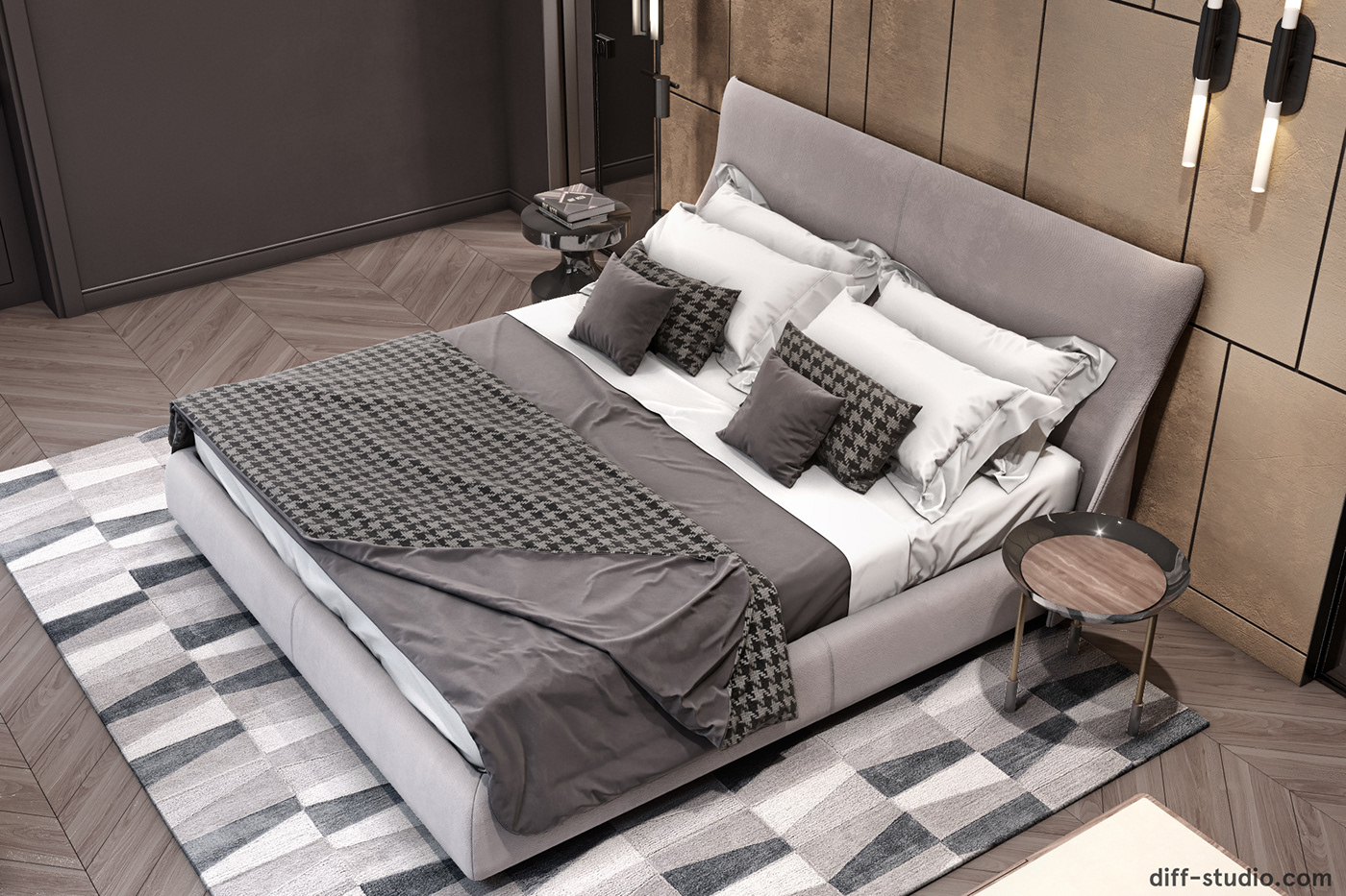 莫斯科 5 米高挑公寓丨俄罗斯莫斯科-6