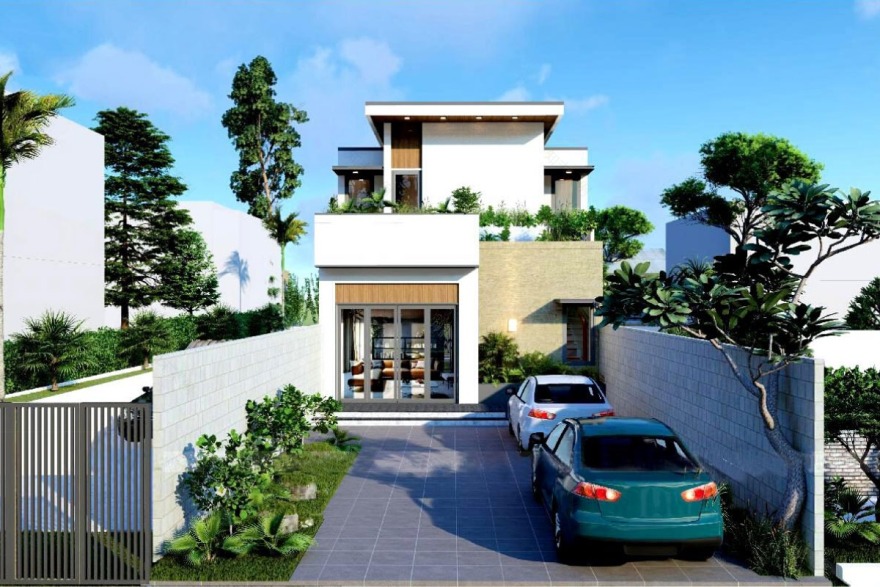 现代奢华两层别墅设计-0