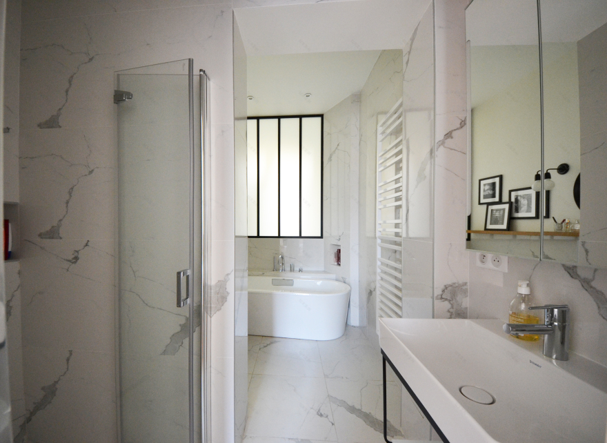 巴黎 17 区 200 平米公寓的创意翻新-5