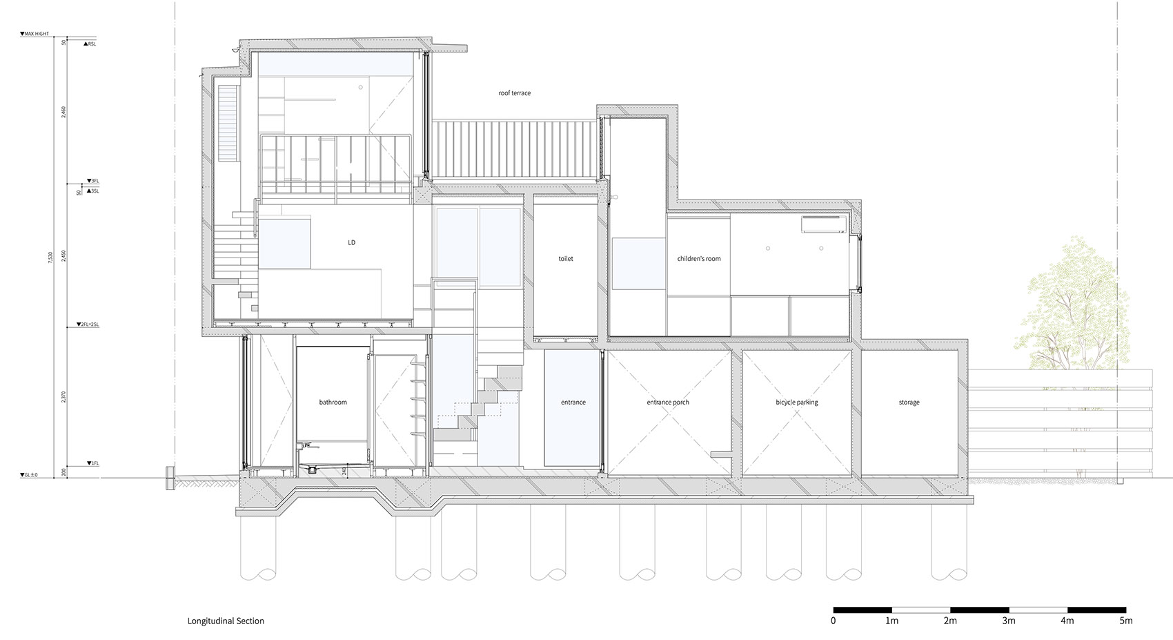 东京上池袋住宅丨日本东京丨UmbreArchitects-45