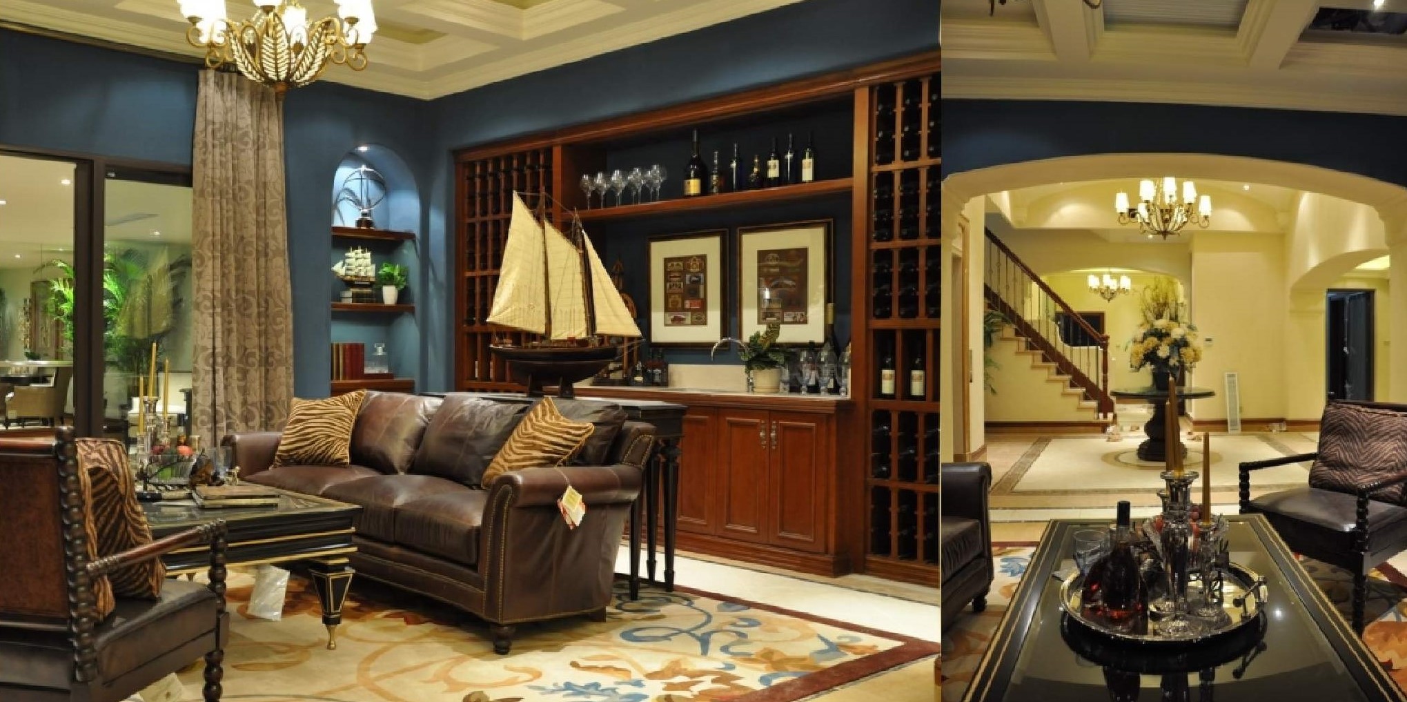 广西荣和公园墅边套 | 现代奢华样板间-9