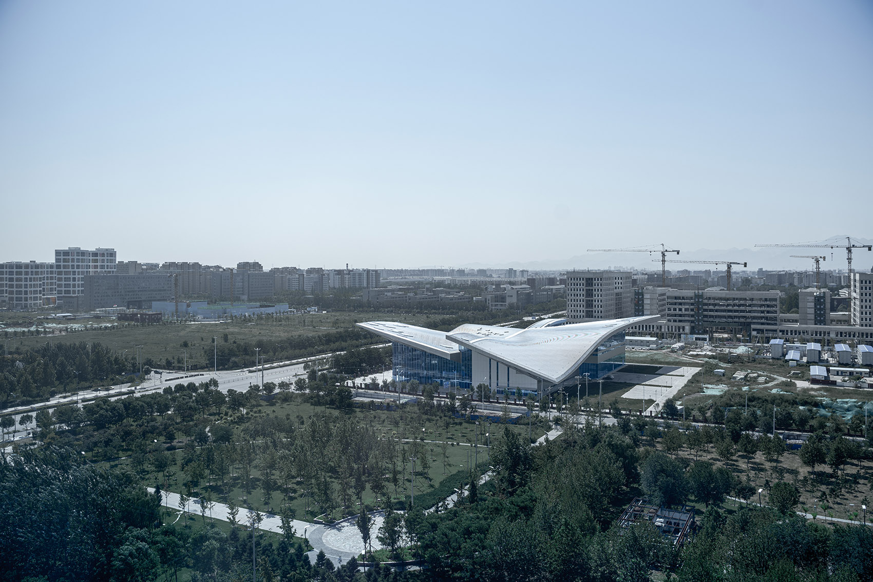 北京理工大学良乡校区文化体育中心，北京/关于科学、建筑和艺术之间的跨学科对话-88