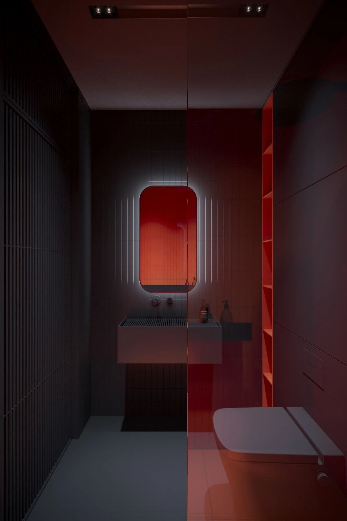 深色系的雅致空间-10