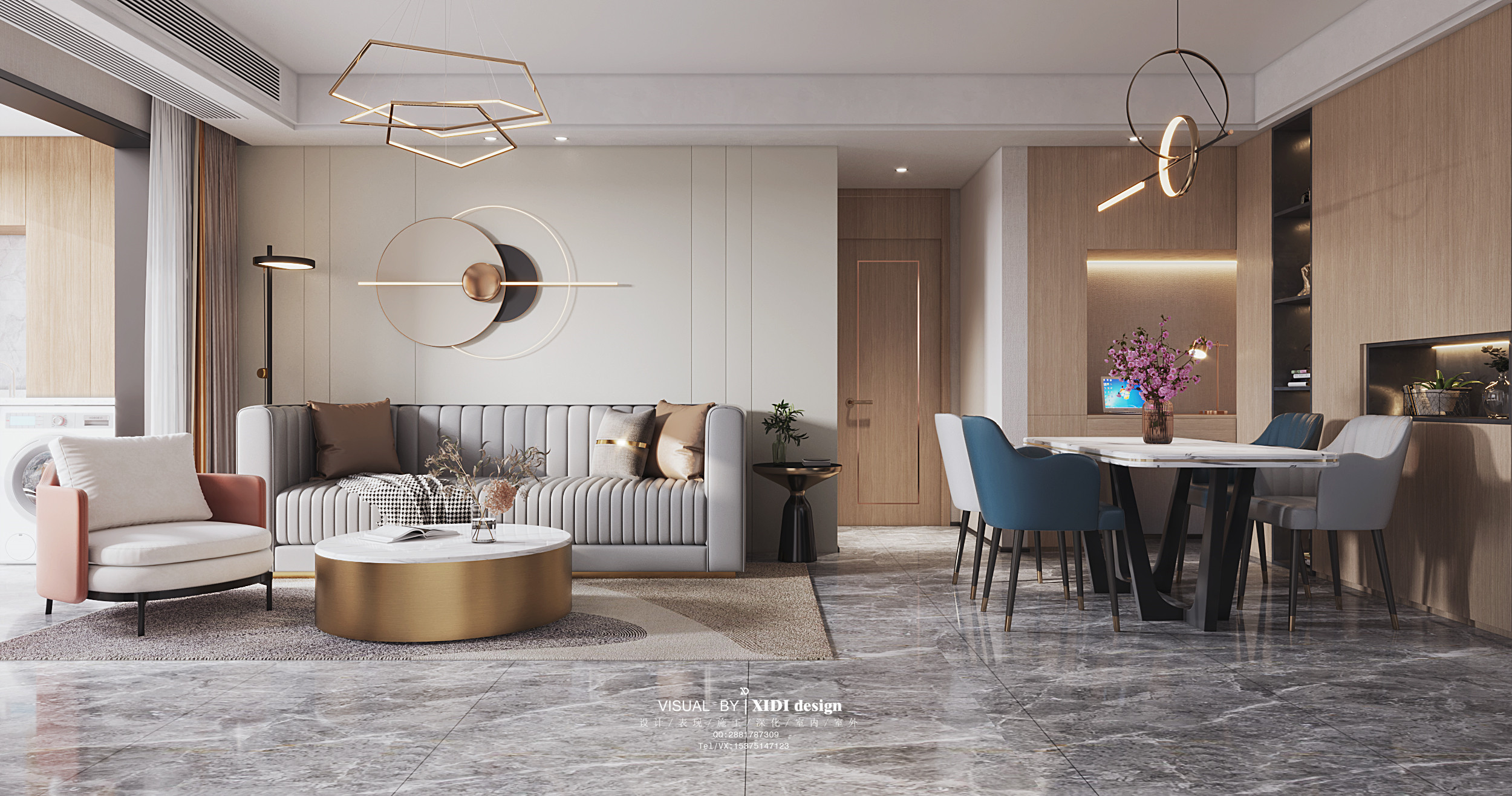 怡景新城 || 轻奢风-5