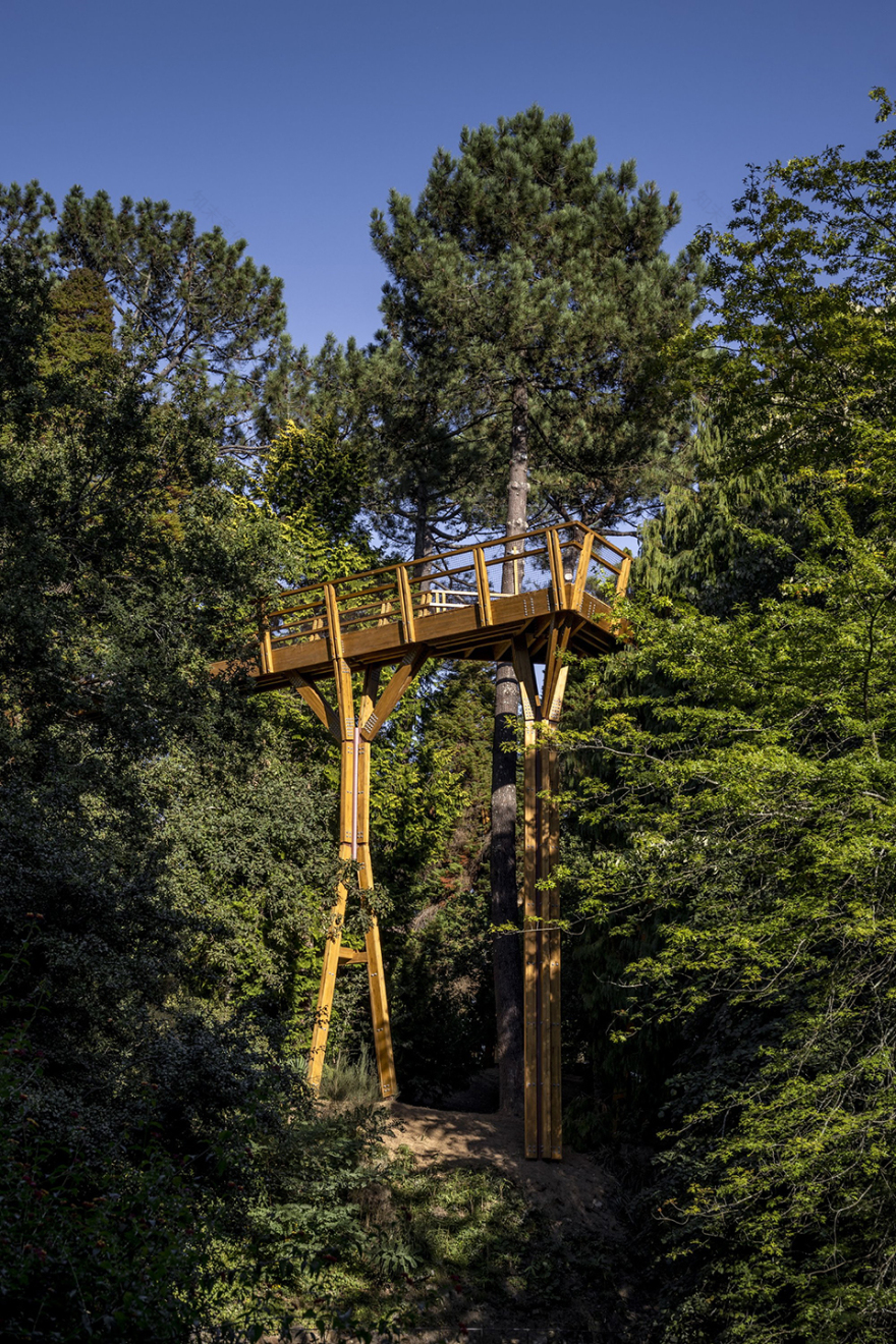 赛拉维斯公园树冠步道丨葡萄牙波尔图丨卡洛斯·卡斯塔涅拉建筑事务所-63