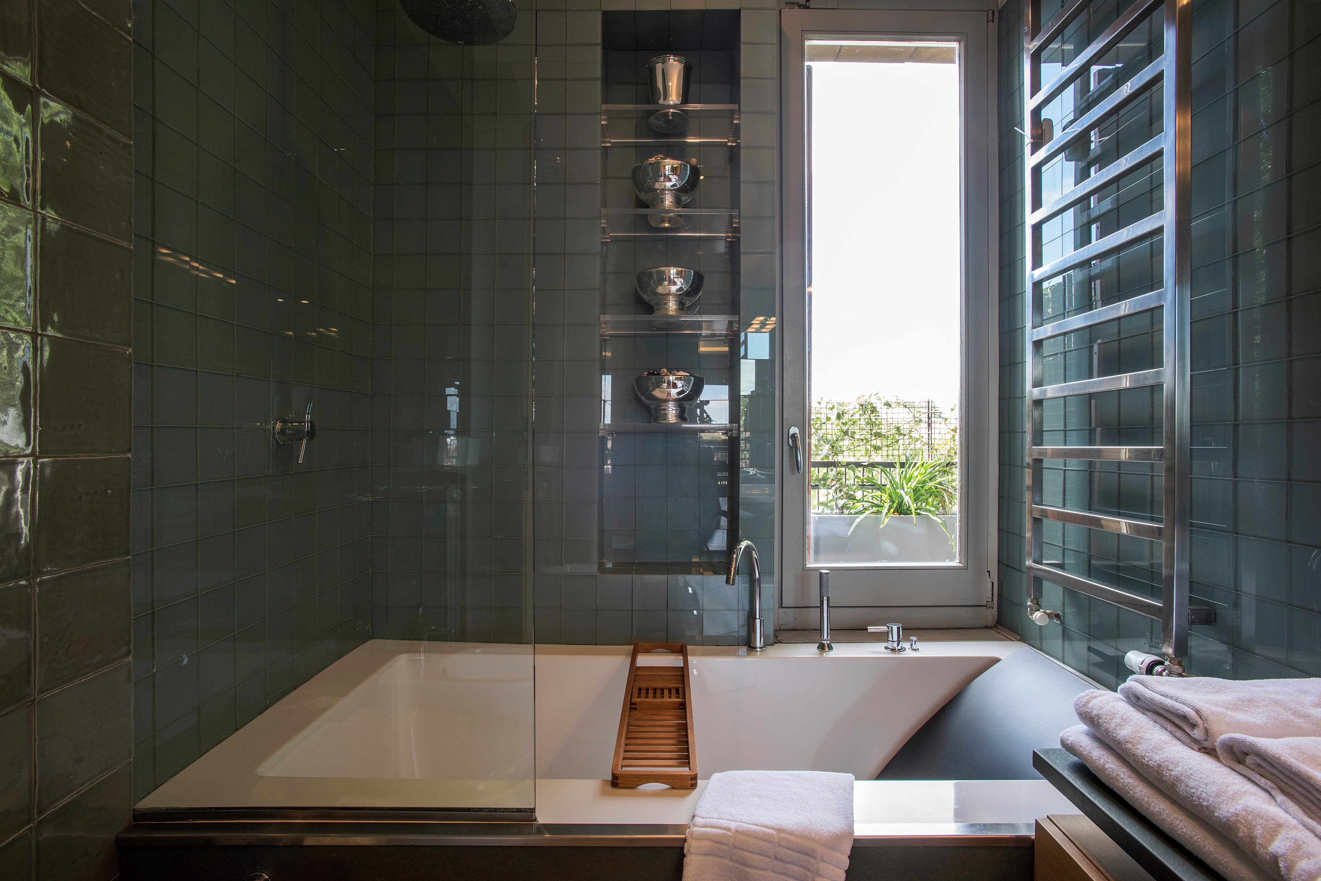 鸟语绿意中的宁静空间——罗马 Gianicolo 与 Trastevere 间 Oasi 公寓设计-45