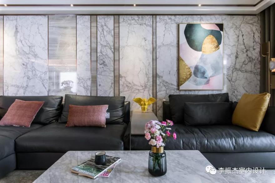 福州恒力城大平层现代雅居设计-13