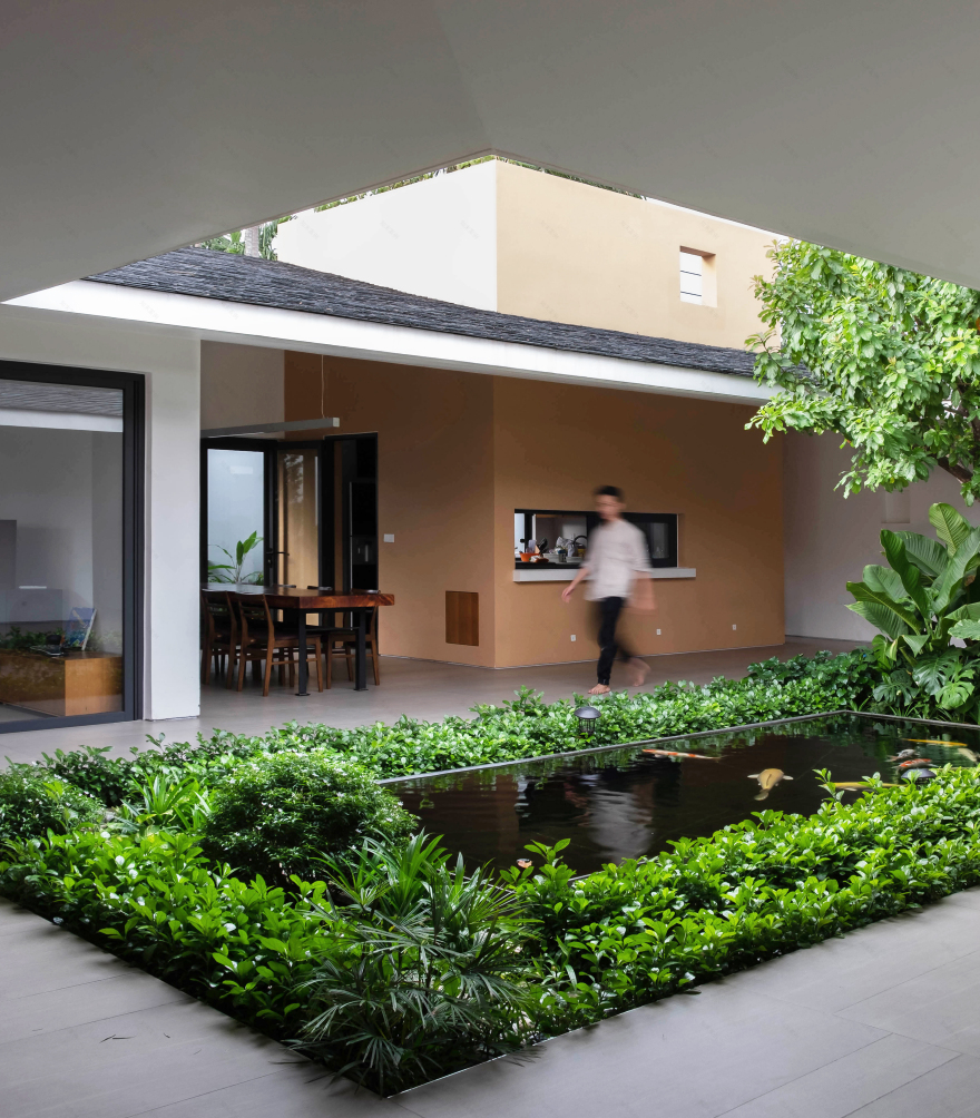 越南胡志明市 Hoc Mon House 三代同堂别墅设计-4