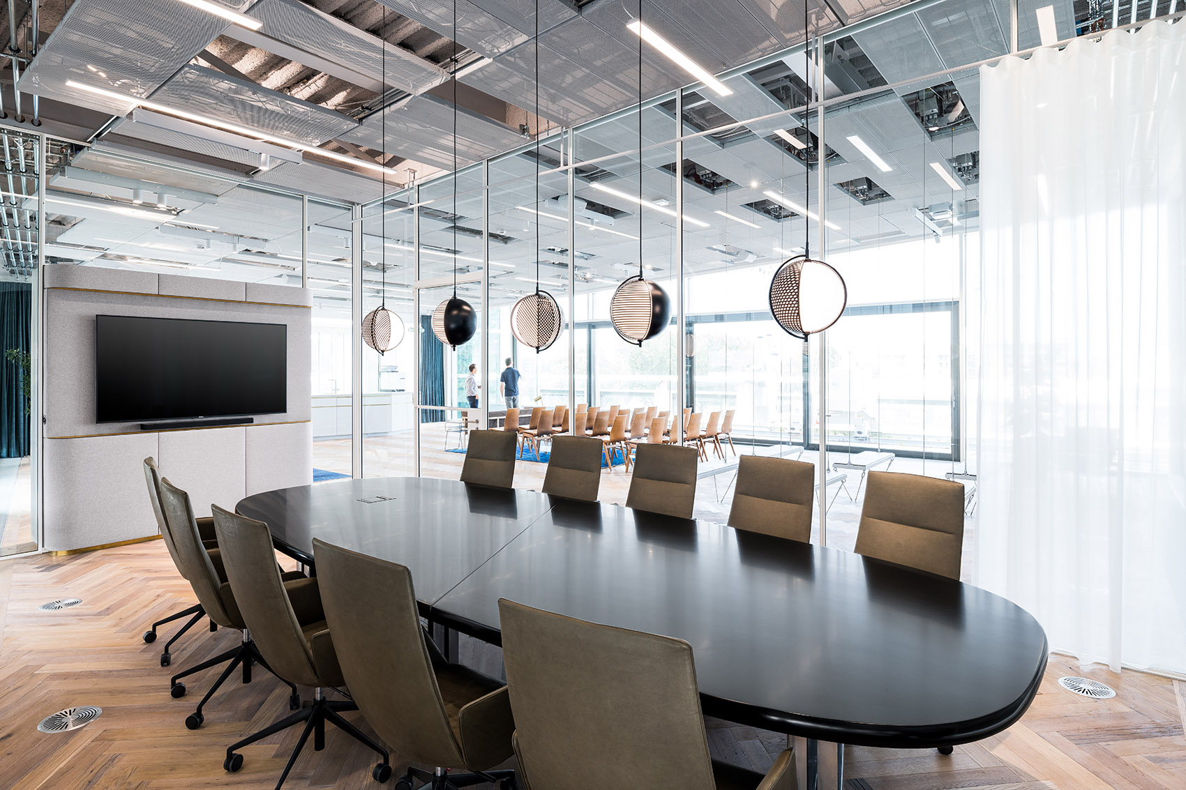 荷兰Amvest投资开发新办公室，阿姆斯特丹/定制的家具，流动的风景 -25