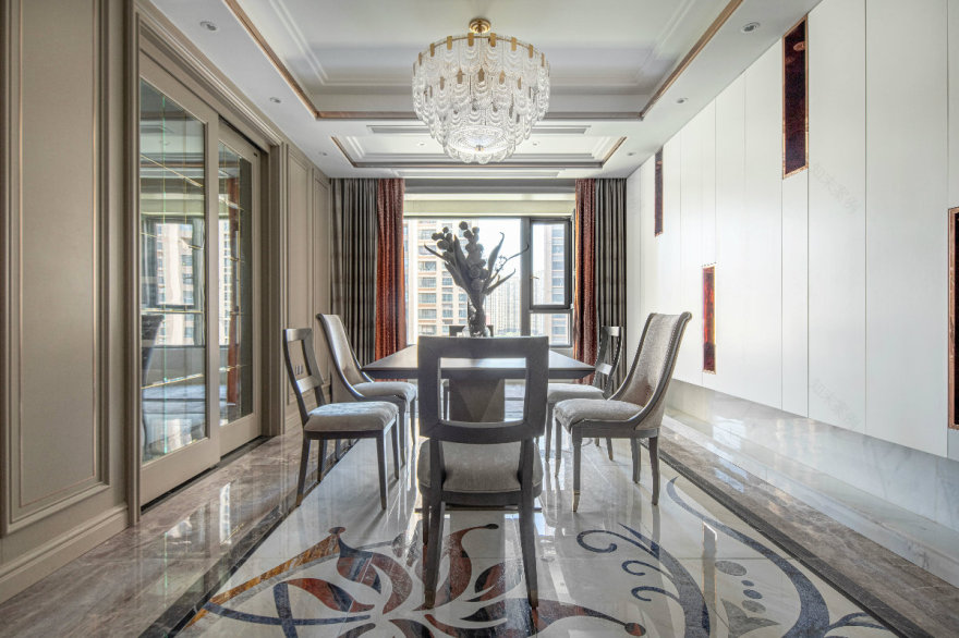 观澜天下 260㎡轻奢美宅,精致优雅尽显格调-44