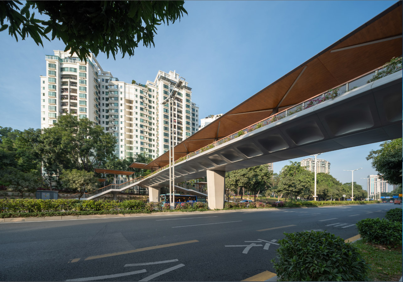 深圳水围天桥/利用想象和创意赋予天桥品质感和仪式感-54