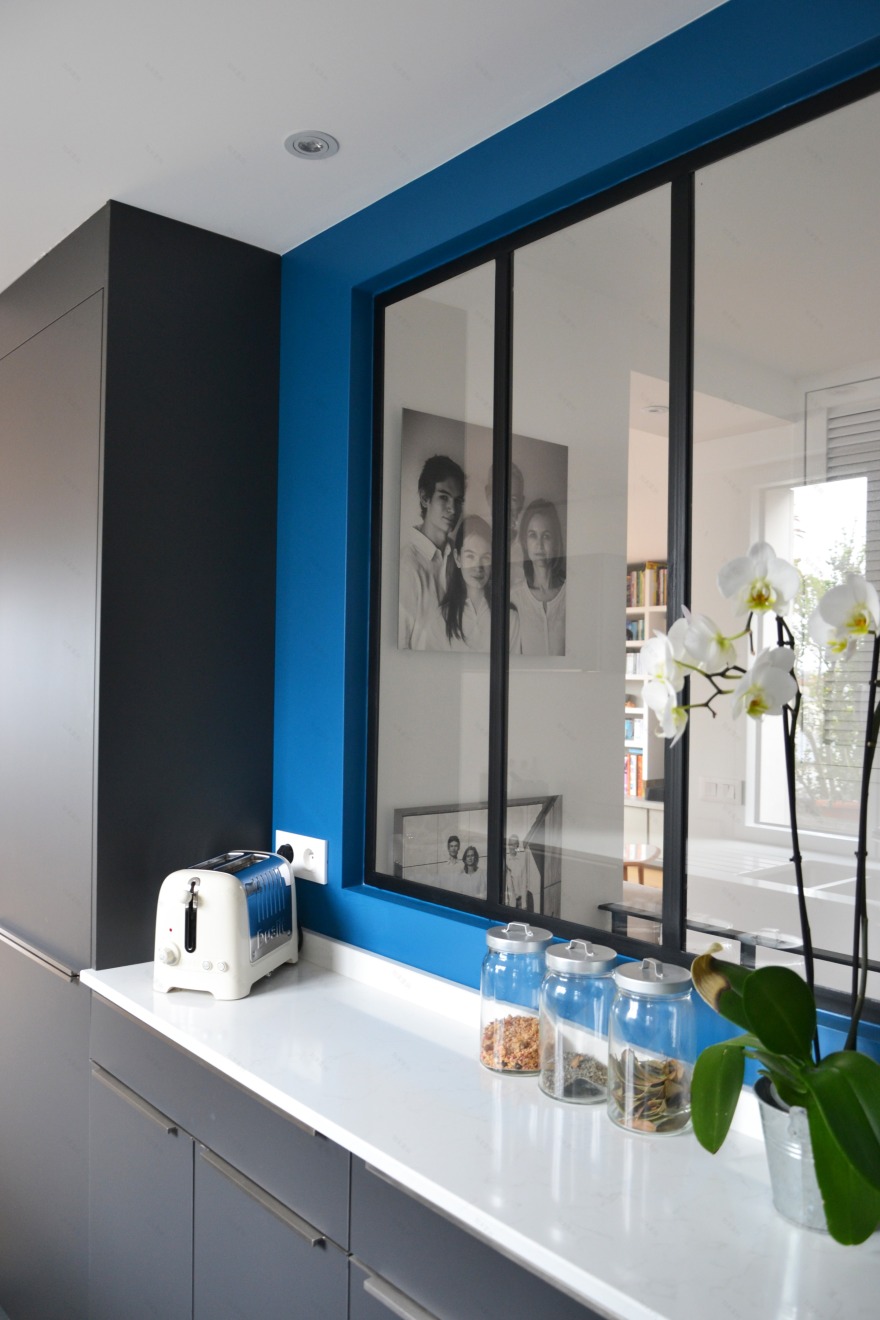 巴黎埃菲尔铁塔美景尽收眼底的两层复式公寓改造-4