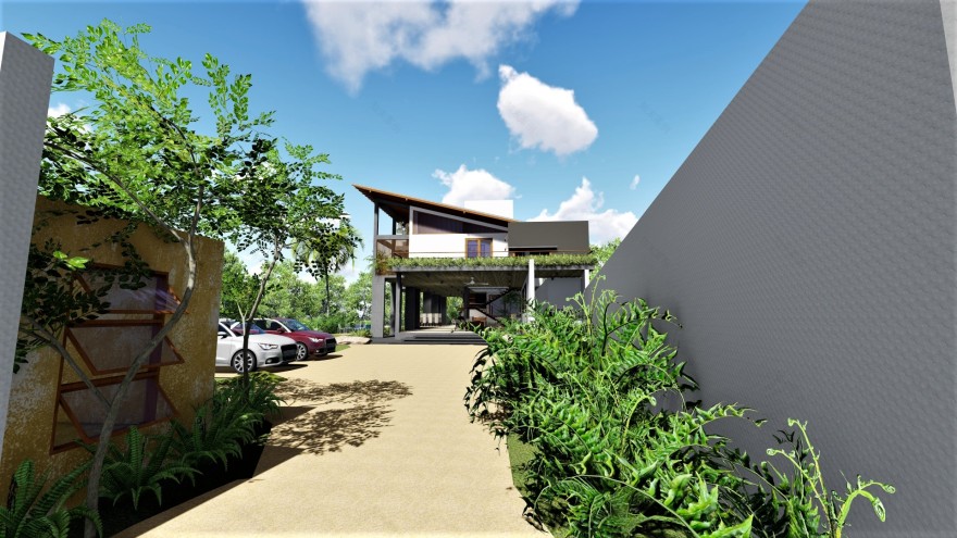 斯里兰卡 Balapitiya 河畔别墅设计-10