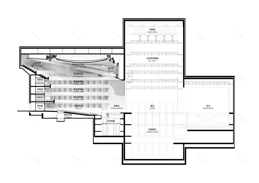 深圳歌剧院丨中国深圳丨左博基建筑设计所-60