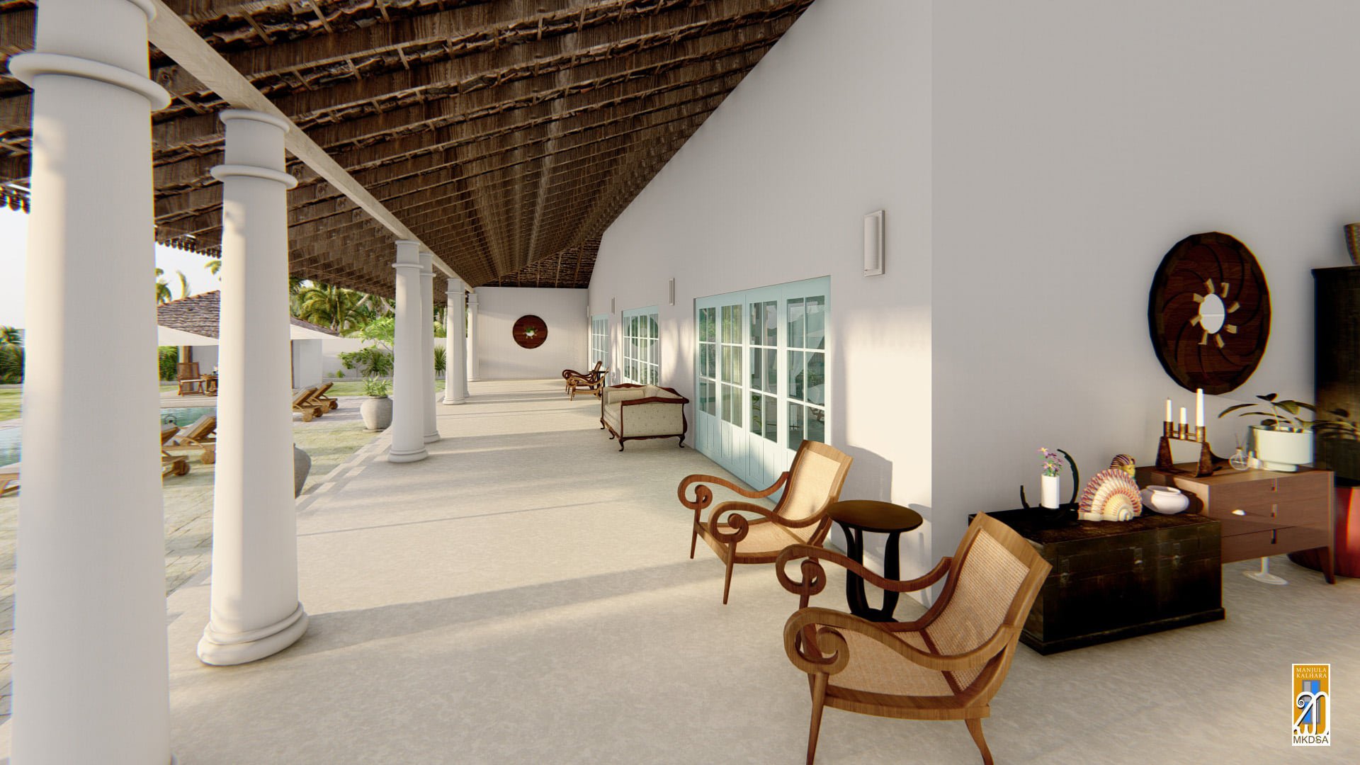 海滩边的殖民魅力·塔尔佩拟议精品别墅-18