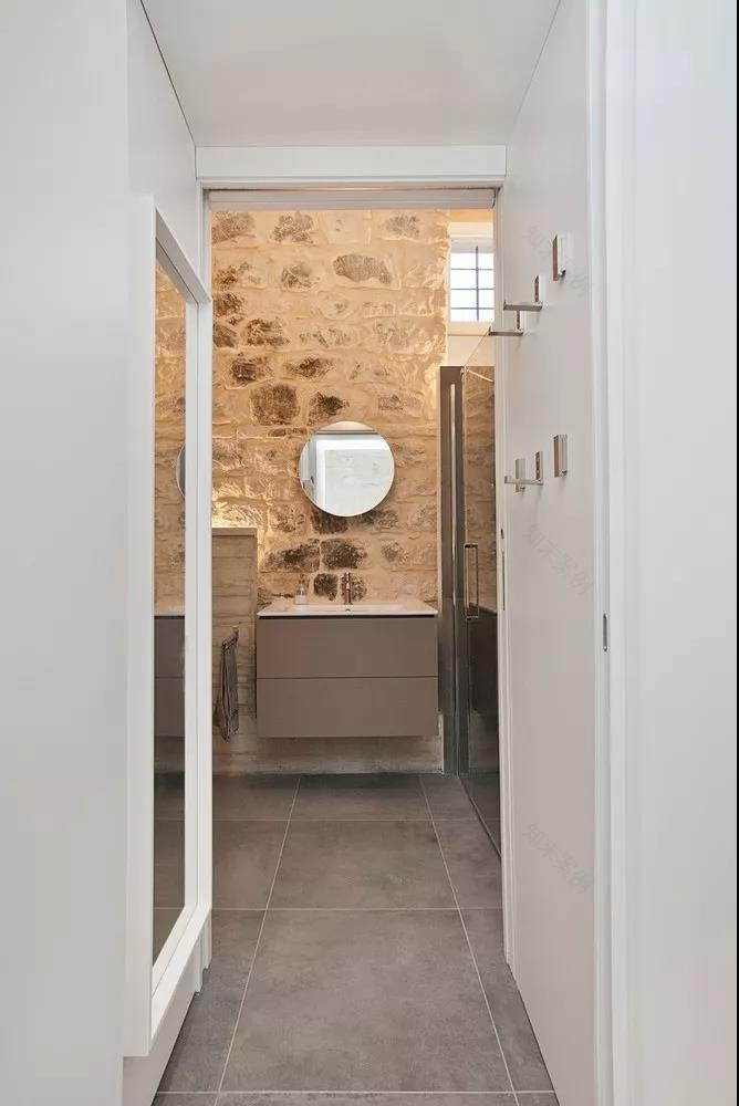 50㎡双层石头屋的宽敞空间魔法-33