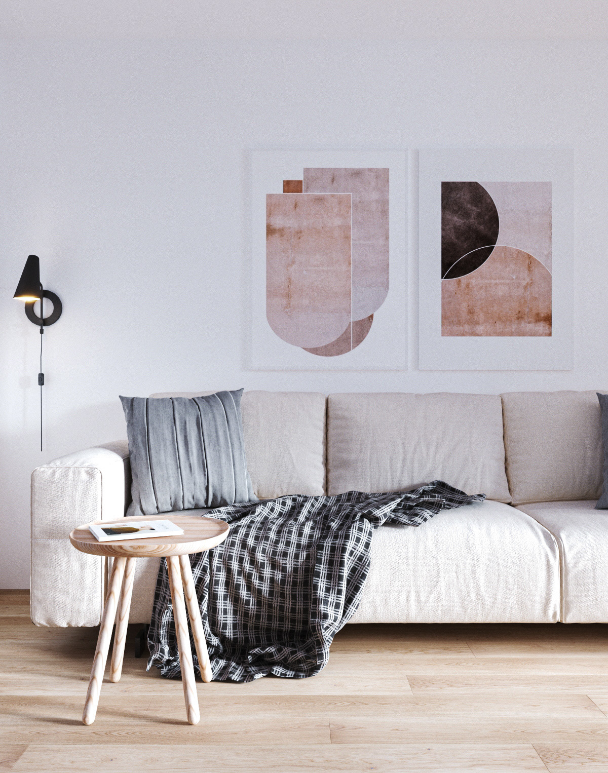 Yana Kapusta丨公寓丨Small apartment with tiny bedroom-4