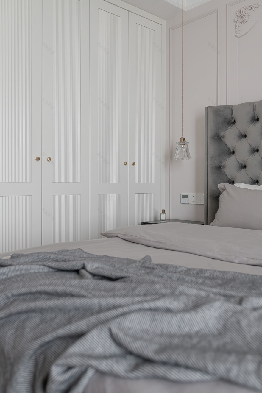 治愈系简法式风格住宅设计丨中国成都丨观白设计-50