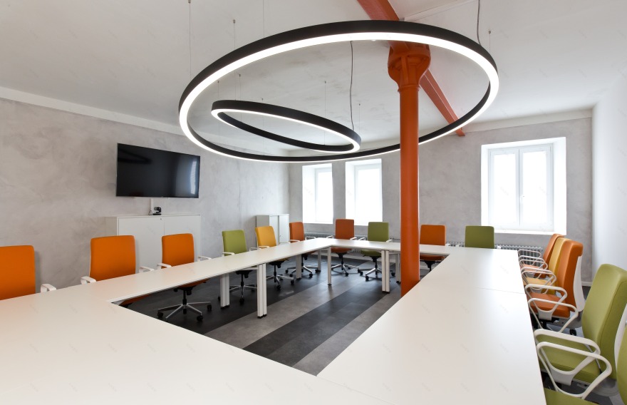 历史与现代交融的办公空间-2