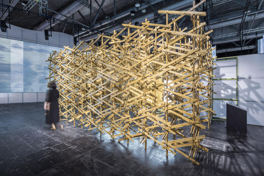 穿越“云门”探宋城 · 当代转译彩楼欢门的空间装置-2