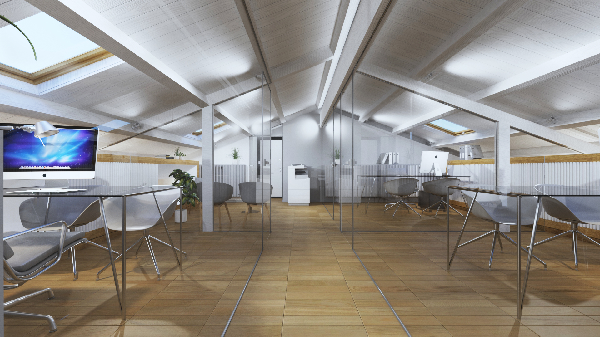 历史中心的小型办公室设计-1