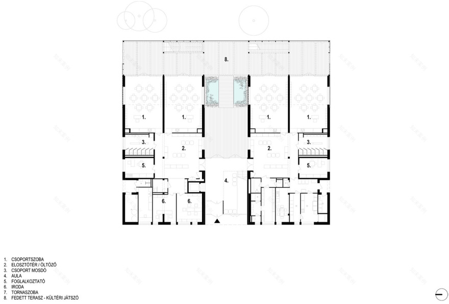 Vizafogó 幼儿园现代化扩建丨匈牙利布达佩斯丨Archikon-45