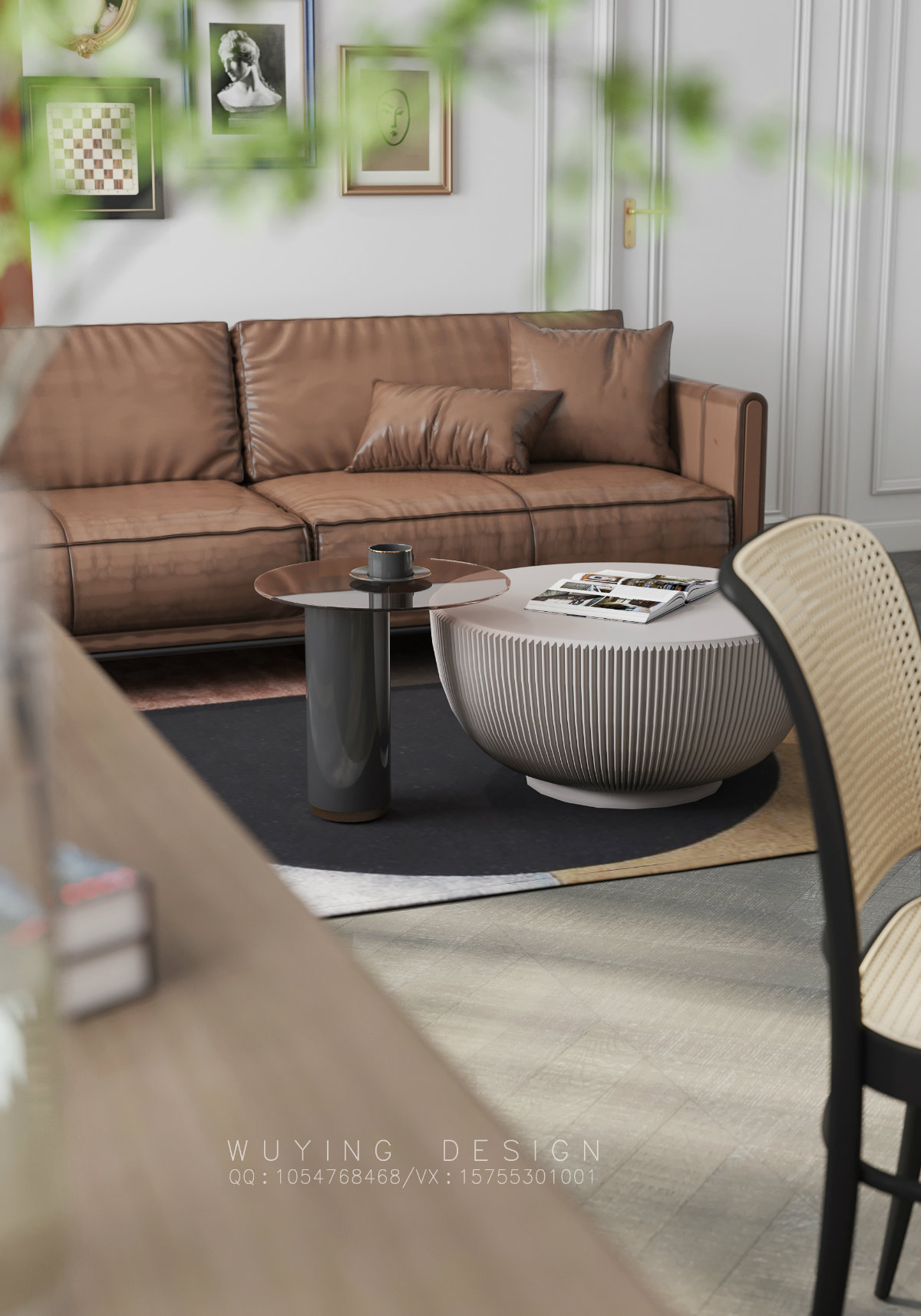 复古混搭风格丨無影设计表现-15