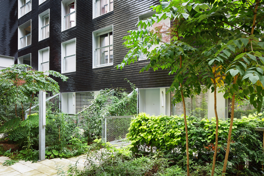 巴黎街头的绿色邻里 · Atelier Du Pont 公寓设计-7