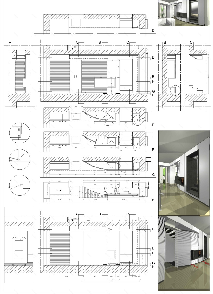 融合内外空间的白色纯净住宅-12