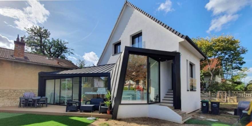 圣 Maur des Fosses 住宅扩建-0