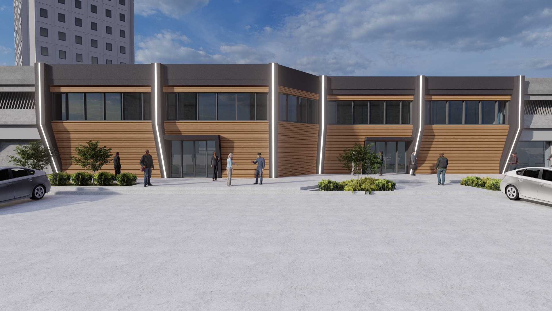 1978 年建筑翻新，打造商业适用的立面设计-26