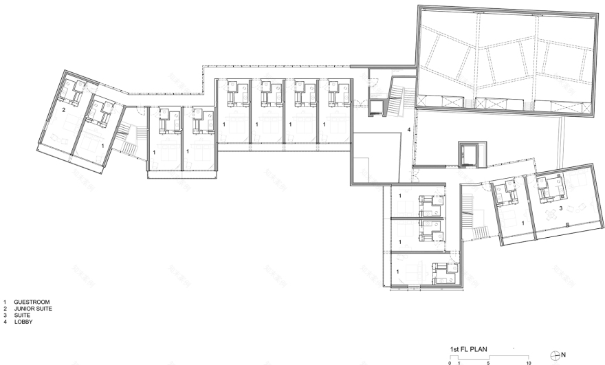 罗仙姆酒店扩建丨奥地利维也纳丨Steven Holl Architects事务所-45