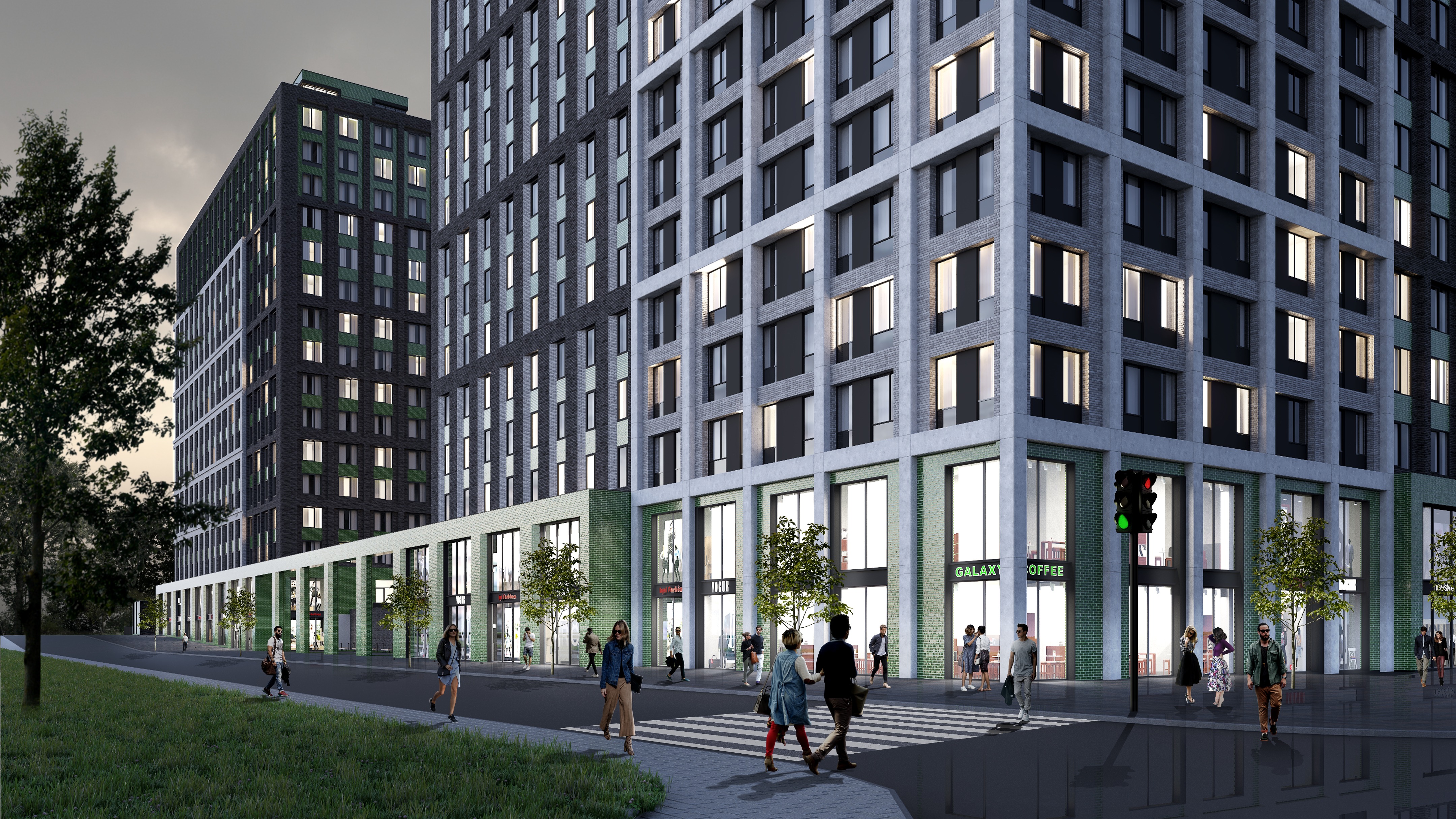 莫斯科“Tweed”住宅区丨爱尔兰科克-5