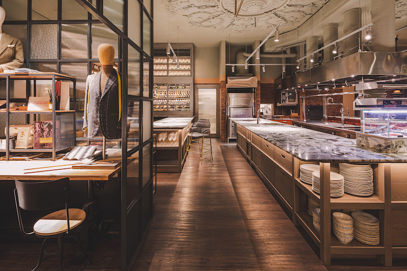 莫斯科丽思卡尔顿酒店 Sartoria Lamberti 餐厅设计-12