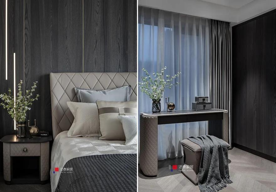 武汉 200㎡现代轻奢家居,融入古典元素,打造温馨共享空间-27