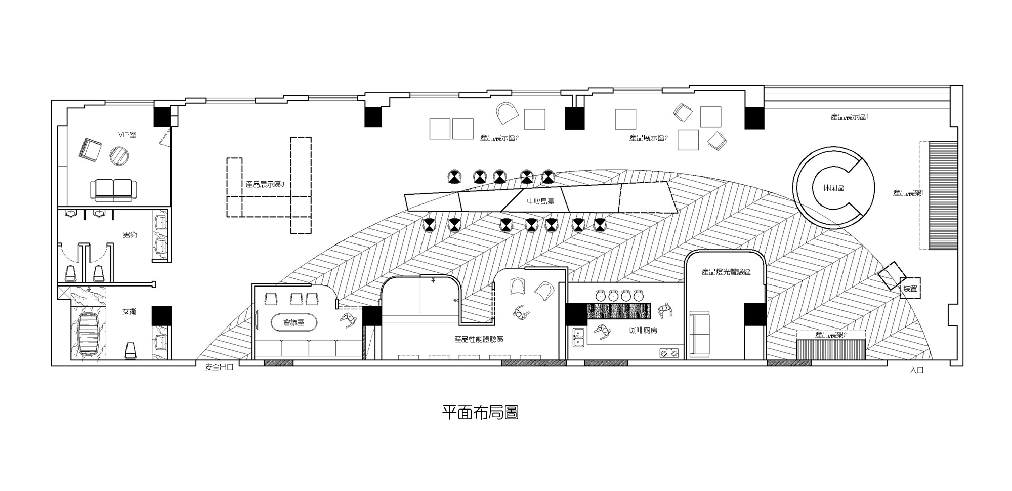 "自由+"概念展厅-19