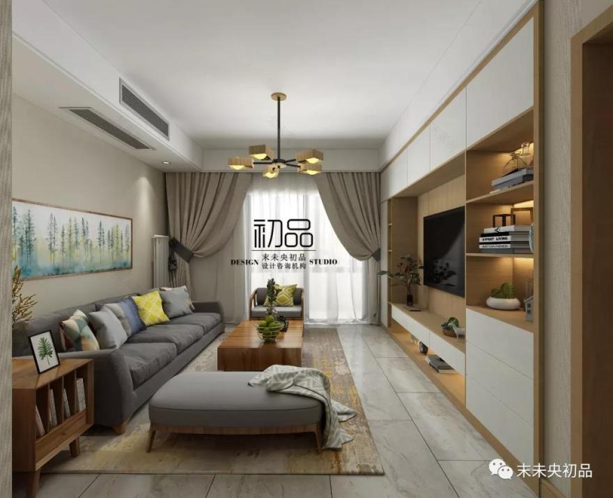 香榭水都 102㎡书香世家设计-4