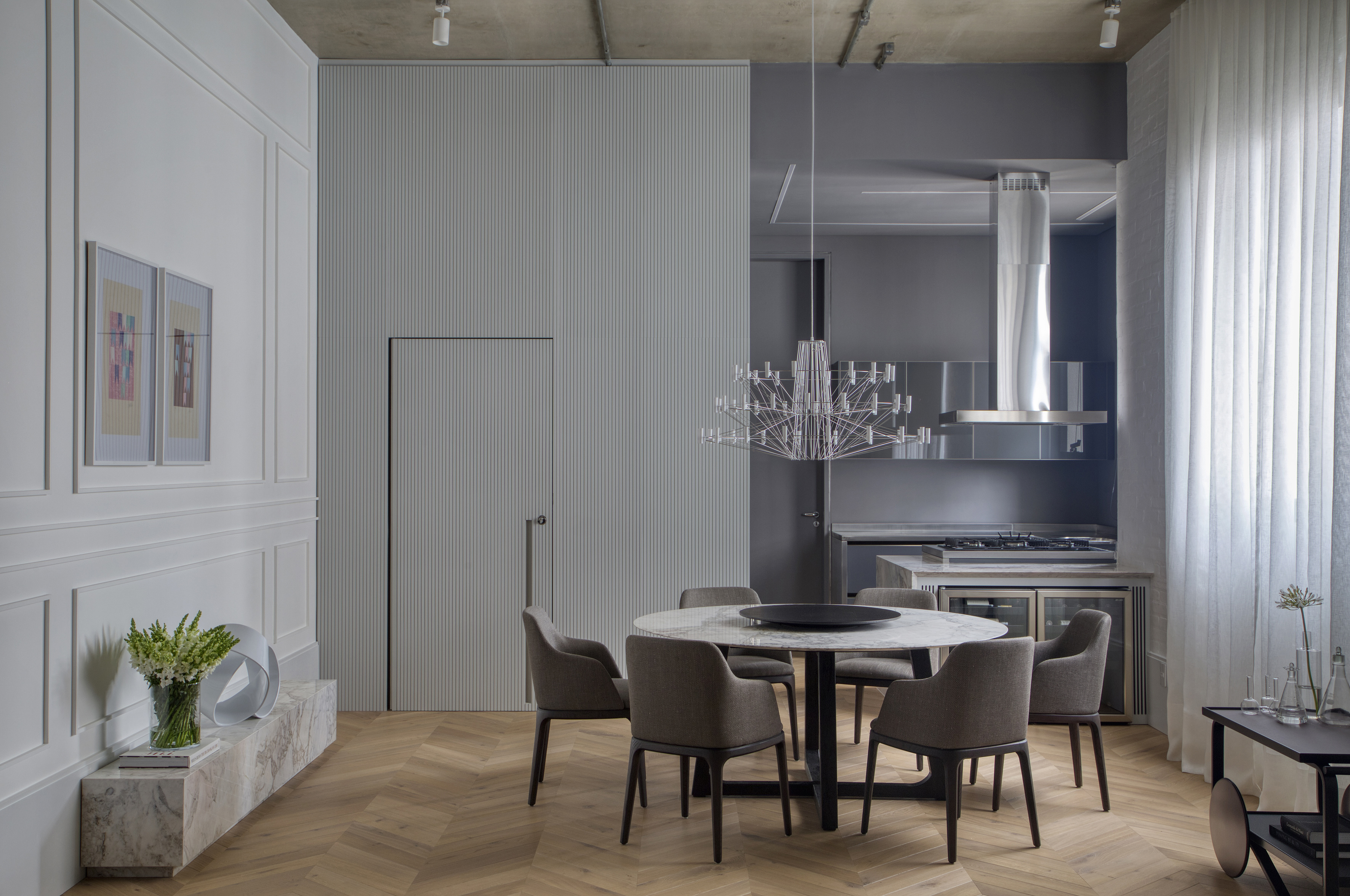 圣保罗西边 160 平米个性公寓设计-5