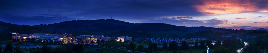 广西丝绸花园度假温泉酒店——融合传统与自然的现代设计-1